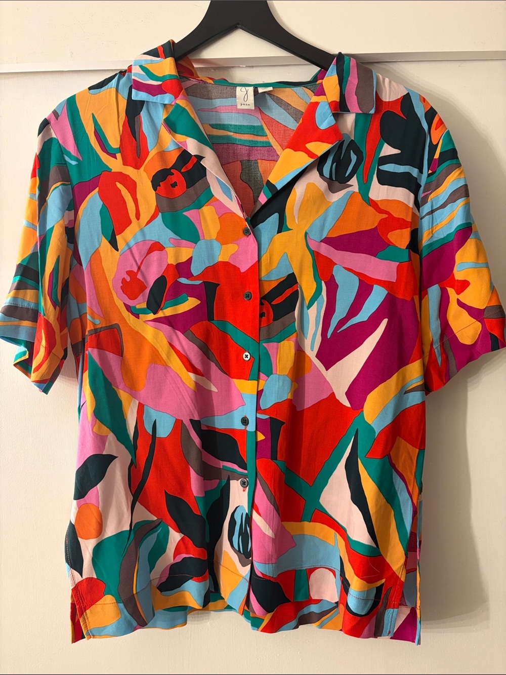 Joie Print Button-Front Women's Tops